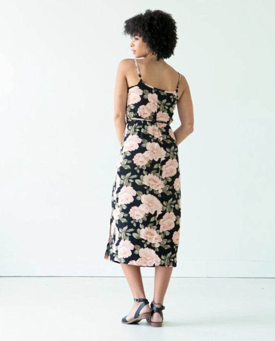 Wrap dress sewing pattern, from True Bias