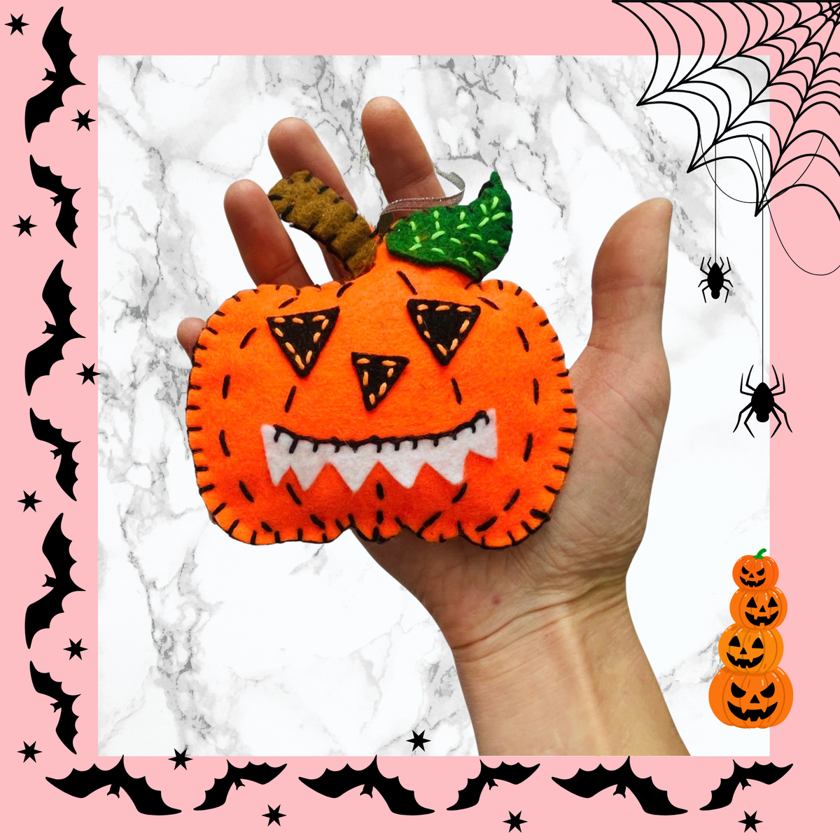 Pumpkin halloween craft kit