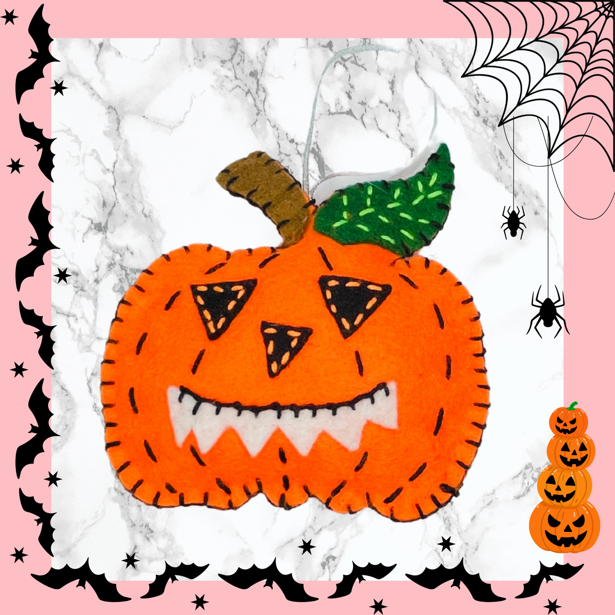 Pumpkin halloween craft kit