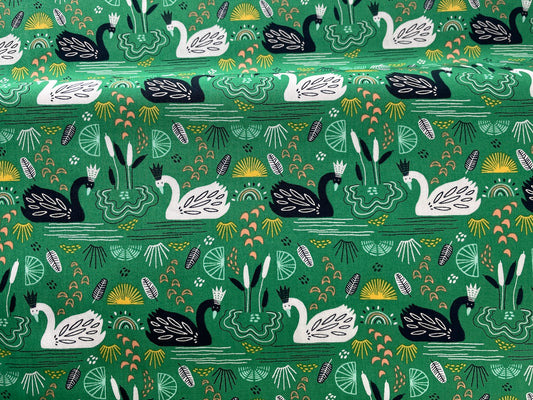 Wandering Swans by AGF Studio, OEKO-TEX certified